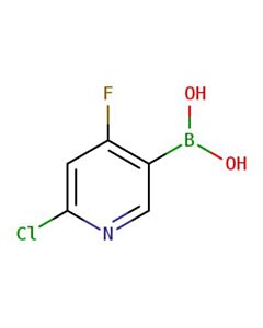 Astatech (6-CHLORO-4-FLUOROPYRIDIN-3-YL)BORONIC ACID; 1G; Purity 98%; MDL-MFCD13189268